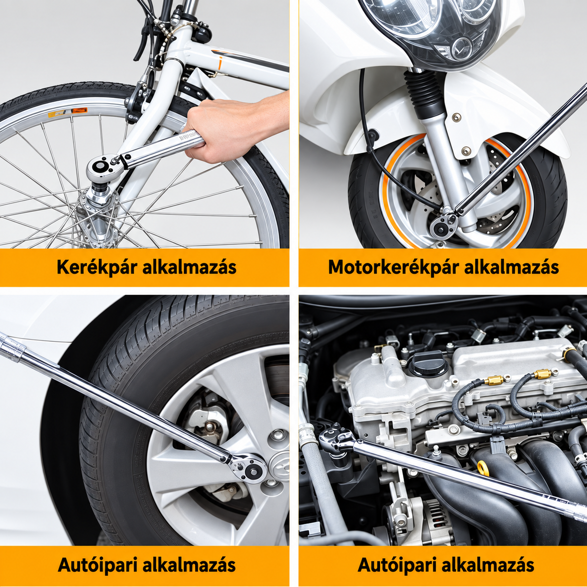 HITMAN HA-2157 állítható nyomatékkulcs 1/4" – 5–25 Nm