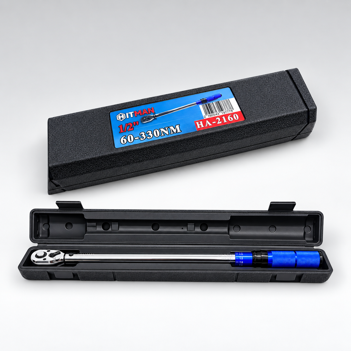 HITMAN HA-2160 állítható nyomatékkulcs 1/2" – 60–330 Nm, 56 cm