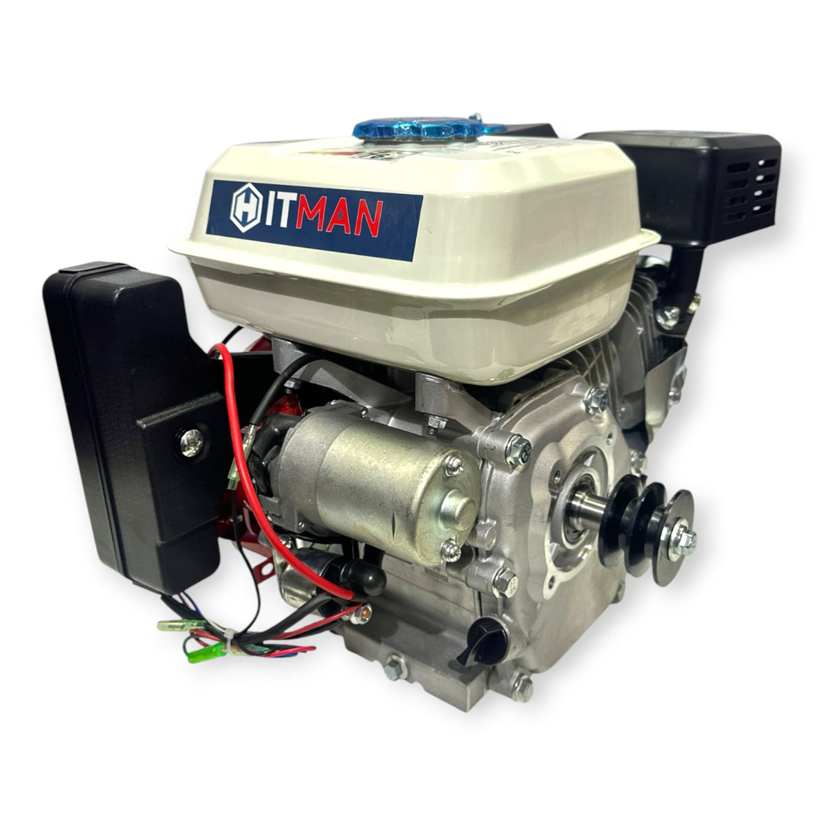 Hitman HT-GX-5975 7.5HP Álló Benzinmotor Önálló Olajzás Kulcsos Indítás