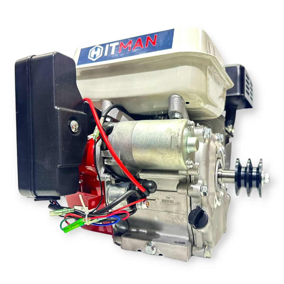 Hitman HT-GX-5975 7.5HP Álló Benzinmotor Önálló Olajzás Kulcsos Indítás