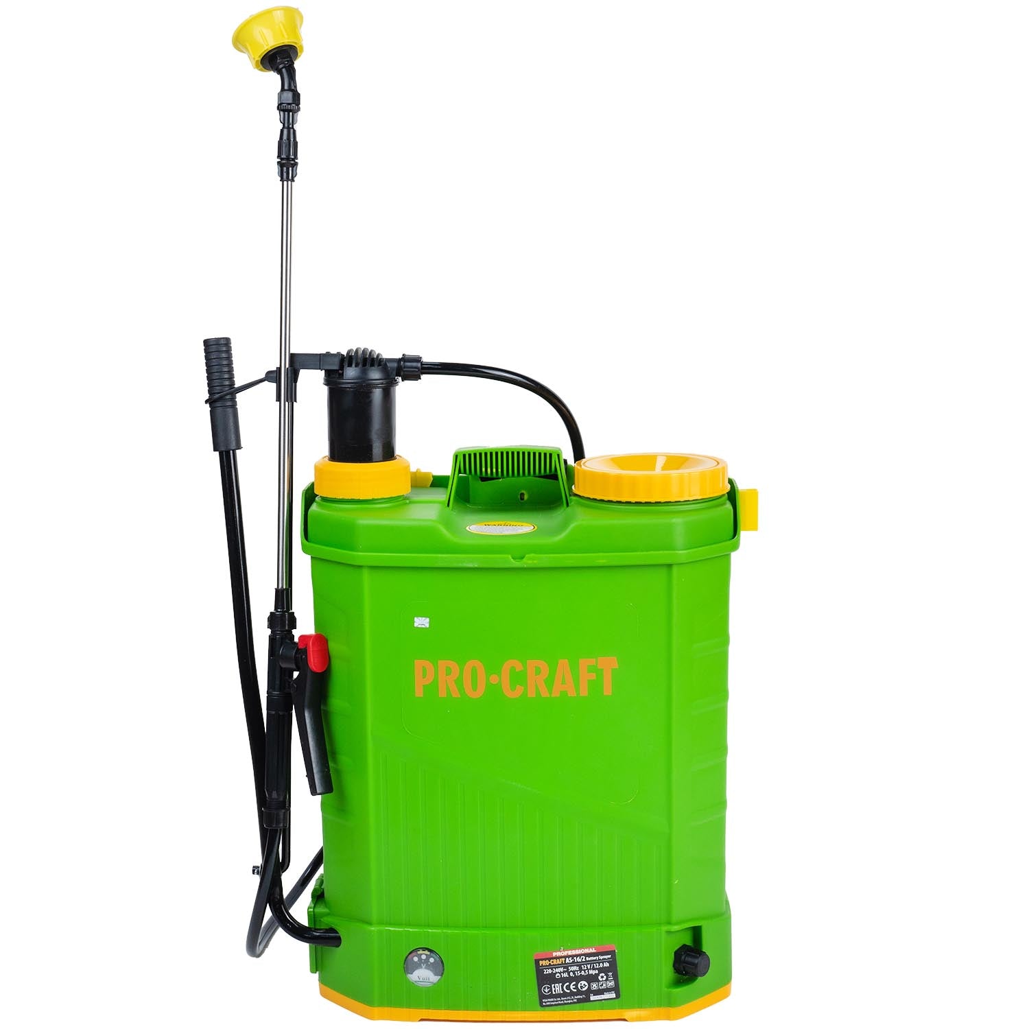 ProCraft AS-16 Akkumulátoros Permetező 16L 5,5 Bar