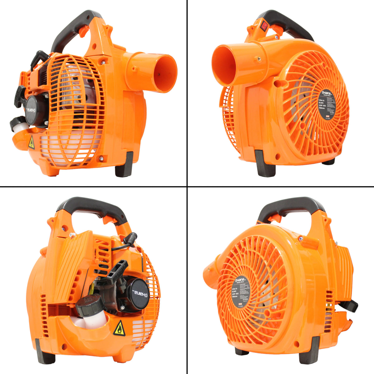 Haina H-GLB3050 Benzinmotoros Lombfúvó – 3,2 LE, 43 cm³, Állítható Fúvási Teljesítmény