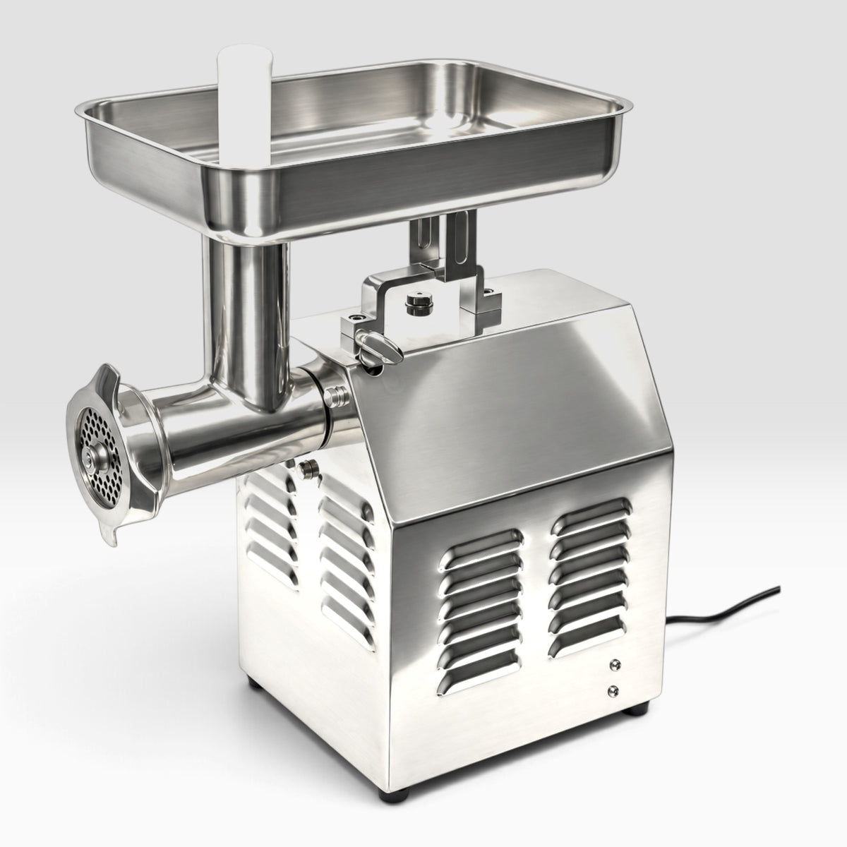 Inox HM-6315 ipari INOX húsdaráló 3500W, 280 kg/h kapacitással, 230V 50Hz gép