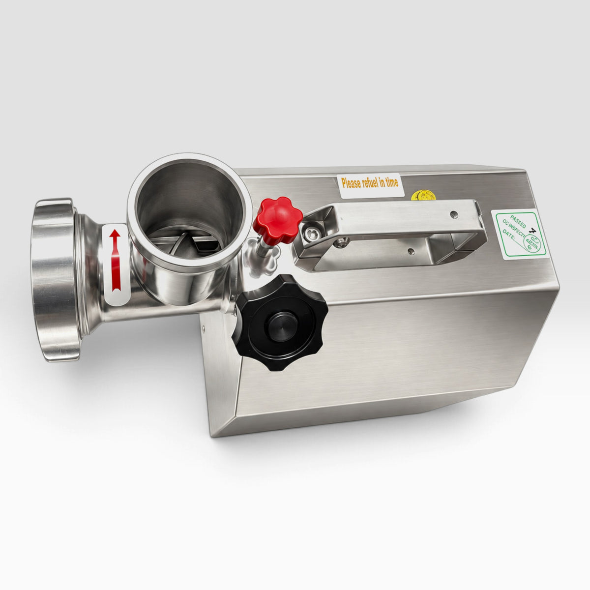 Hitman HM-6314 INOX 12 Ipari Húsdaráló – 3000 W, Réztekercses Motorral