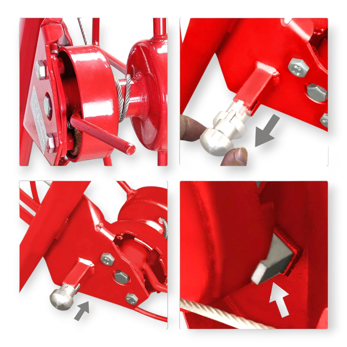 KrafTech HM6764 Gipszkarton- és OSB-lap Emelő – 68 kg Teherbírás, 3,35 m Emelési Magasság
