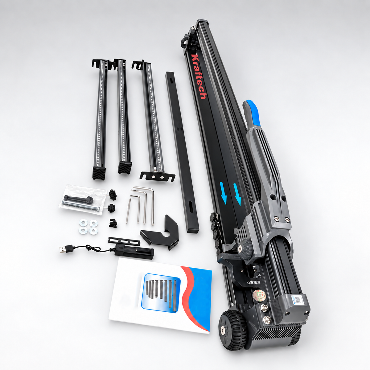 KRAFTECH KT/TMX-0120PRO lézeres csempe- és greslapvágó 1200 mm