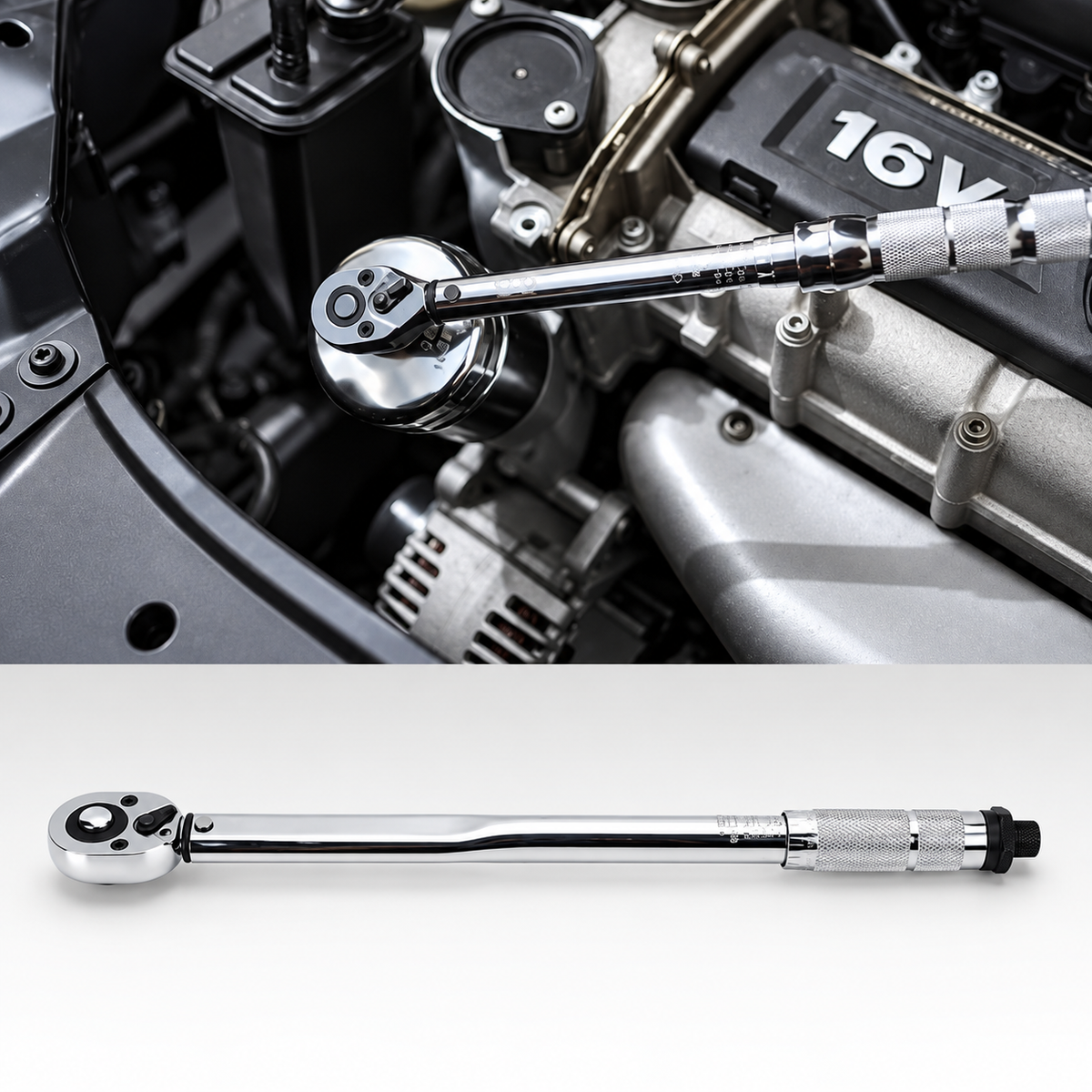 HITMAN HA-2156 állítható nyomatékkulcs 1/2" – 28–210 Nm