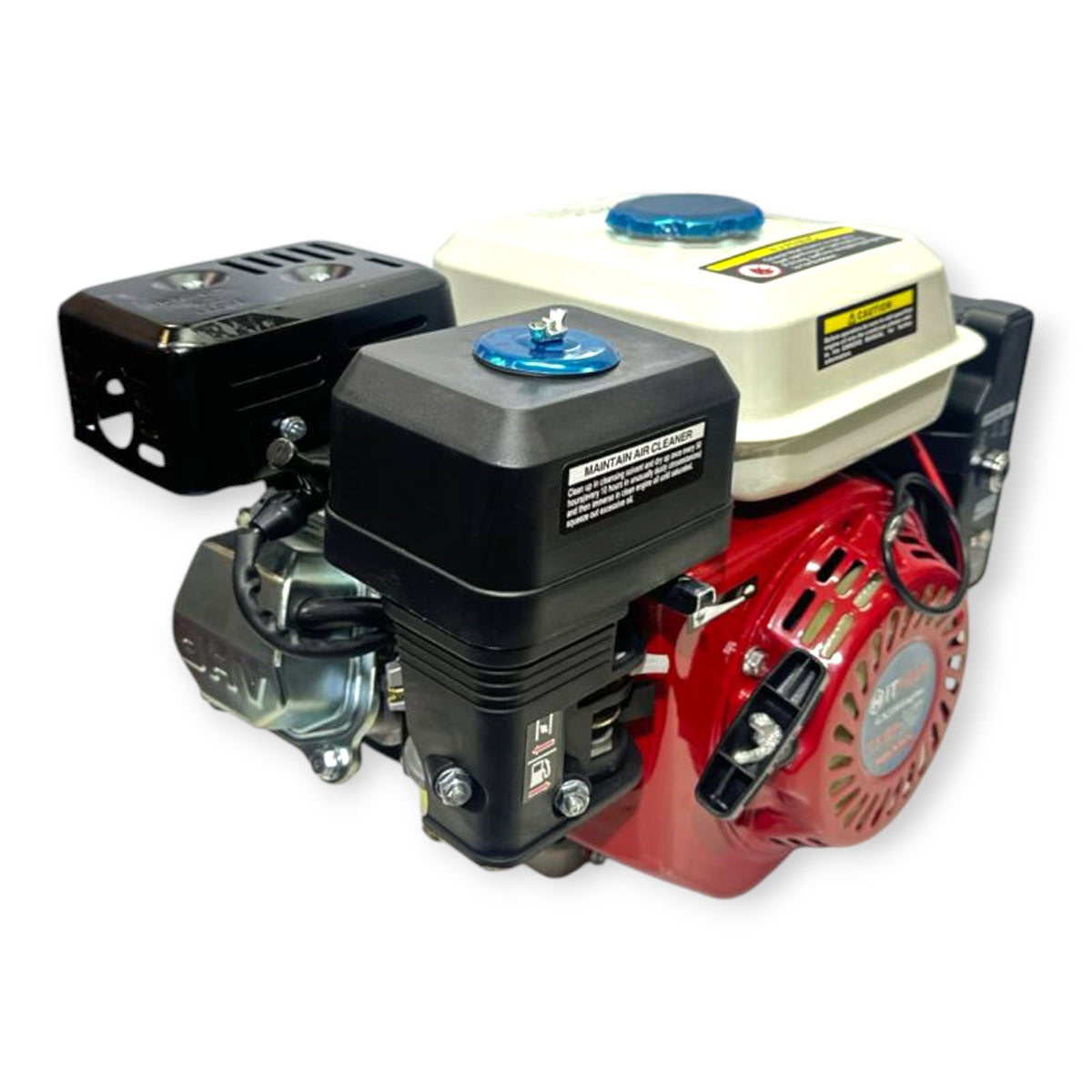 Hitman HT-GX-5975 7.5HP Álló Benzinmotor Önálló Olajzás Kulcsos Indítás