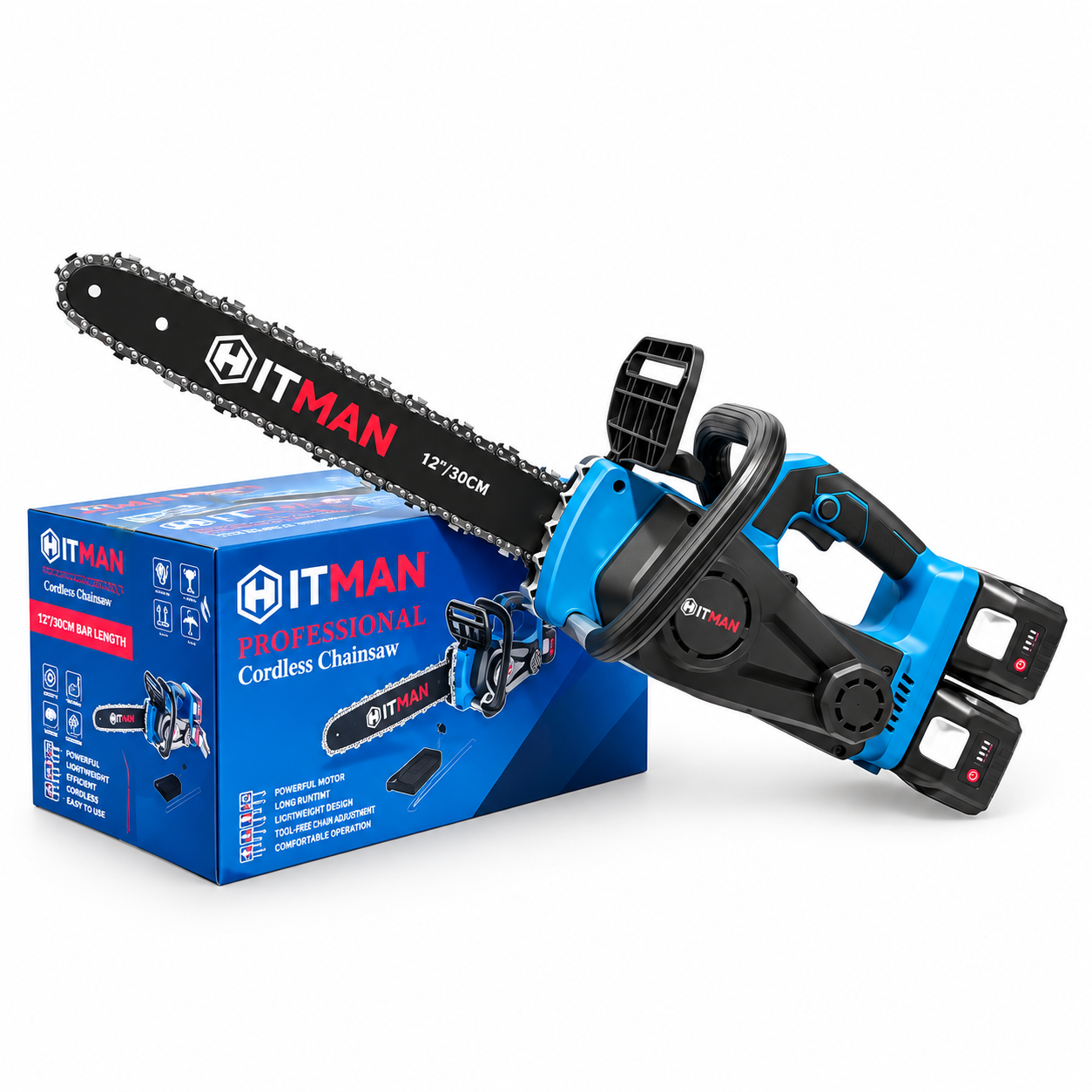 Hitman Dupla Akkumulátoros 16" Láncfűrész 62V HT/CHS-6805MAX (BC7300X)
