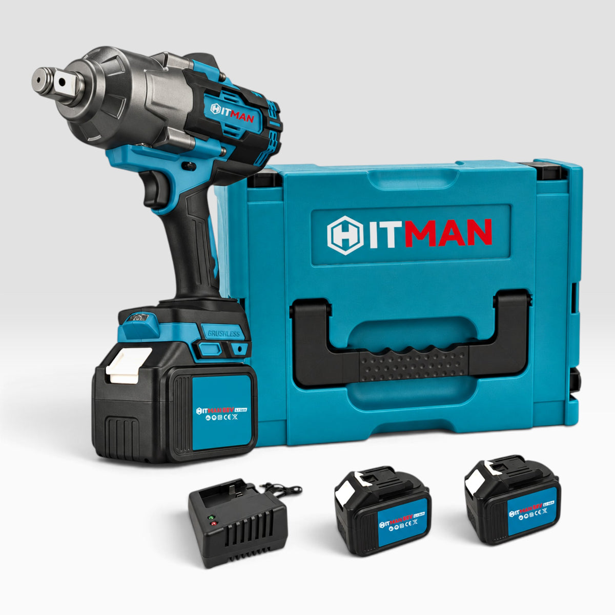 Hitman HT-IWS-2800XPT Ütvecsavarozó Kerékkulcs 2800NM 98V teljesítmény