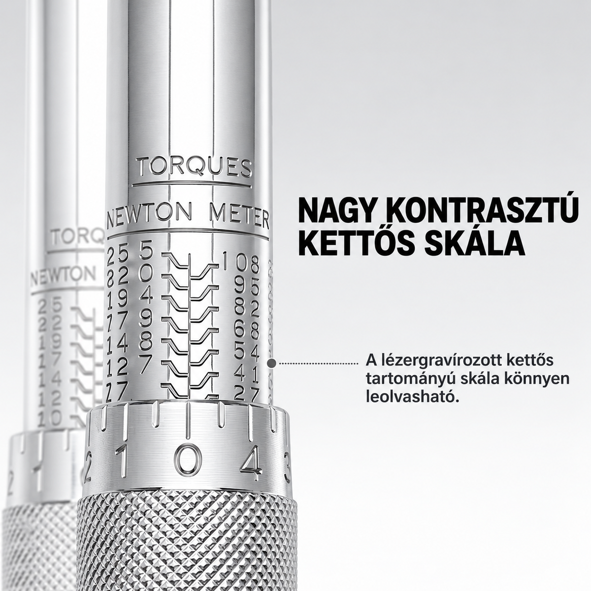 HITMAN HA-2157 állítható nyomatékkulcs 1/4" – 5–25 Nm