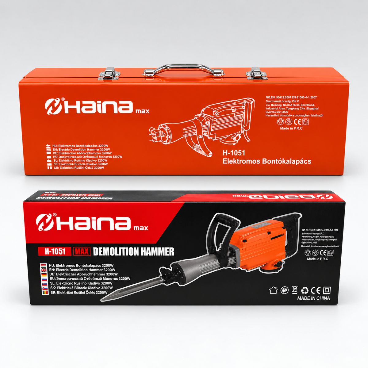 HAINA H-1051 elektromos bontókalapács 3200 W – 51 J