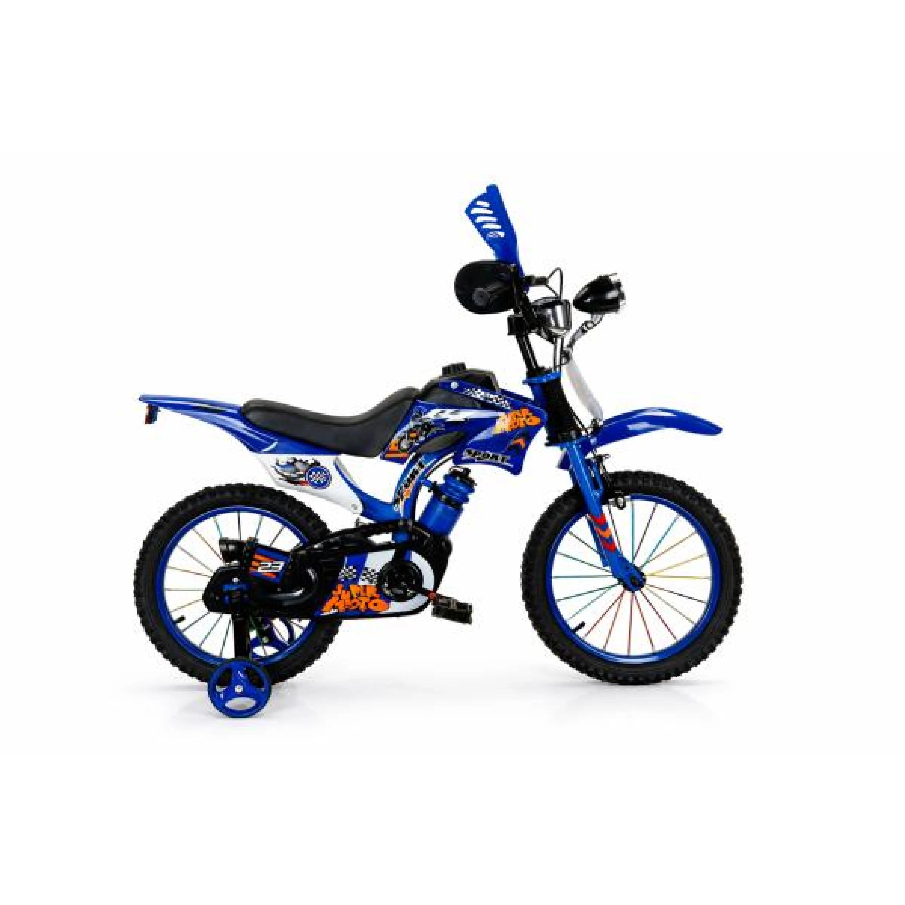 Cross Motor gyerek bicikli, hanghatásokkal, 12", kék