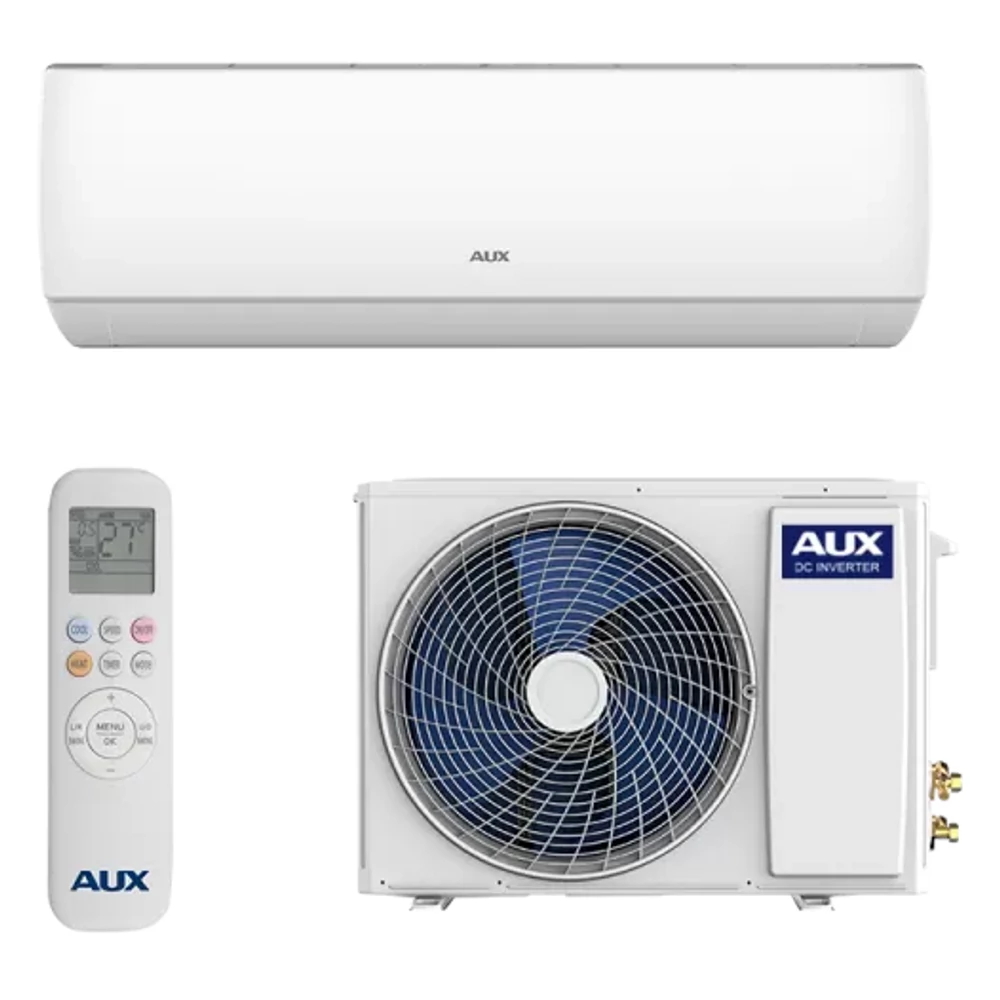 AUX Q-SMART Eco 12 oldalfali split klíma szett 3,5 / 3,8 kW QG12 - Wi-Fi