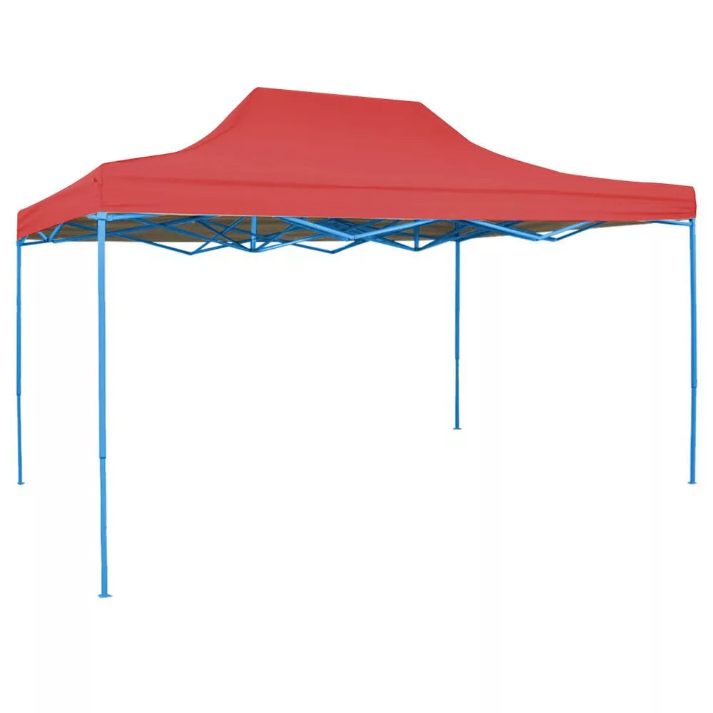 Easy Up Összecsukható kerti pavilon 3x4,5 m - piros