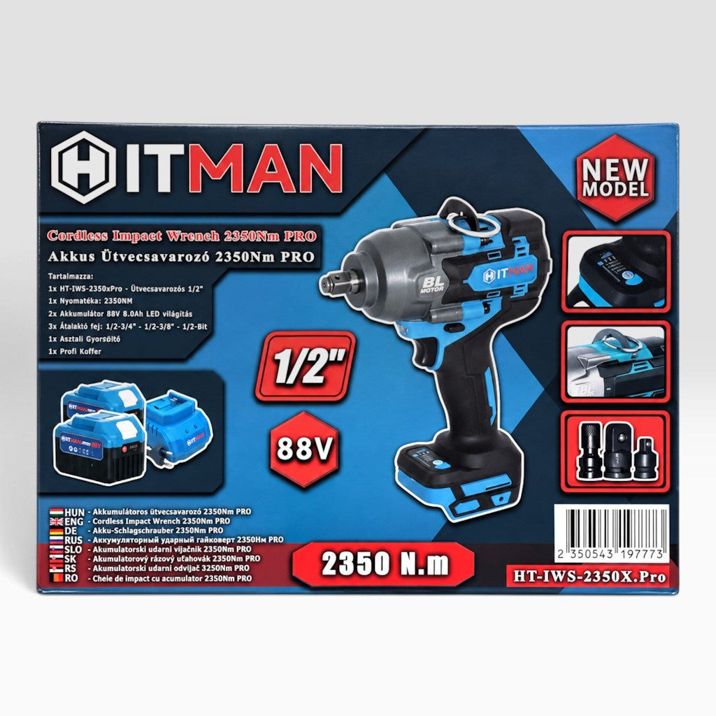 HITMAN HT-IWS-2350X.Pro ütvecsavarozó