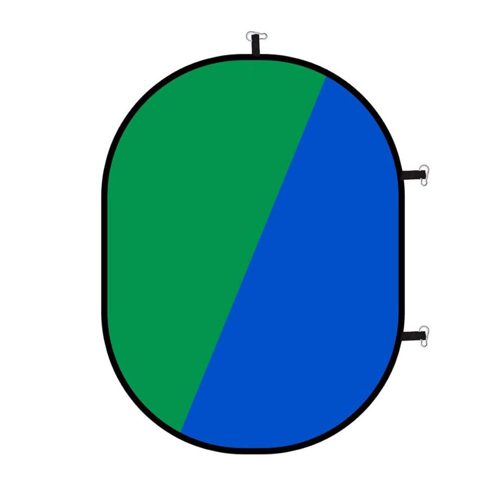 Hakutatz Chroma Key - Összecsukható háttér zöld/kék 150cm*100cm