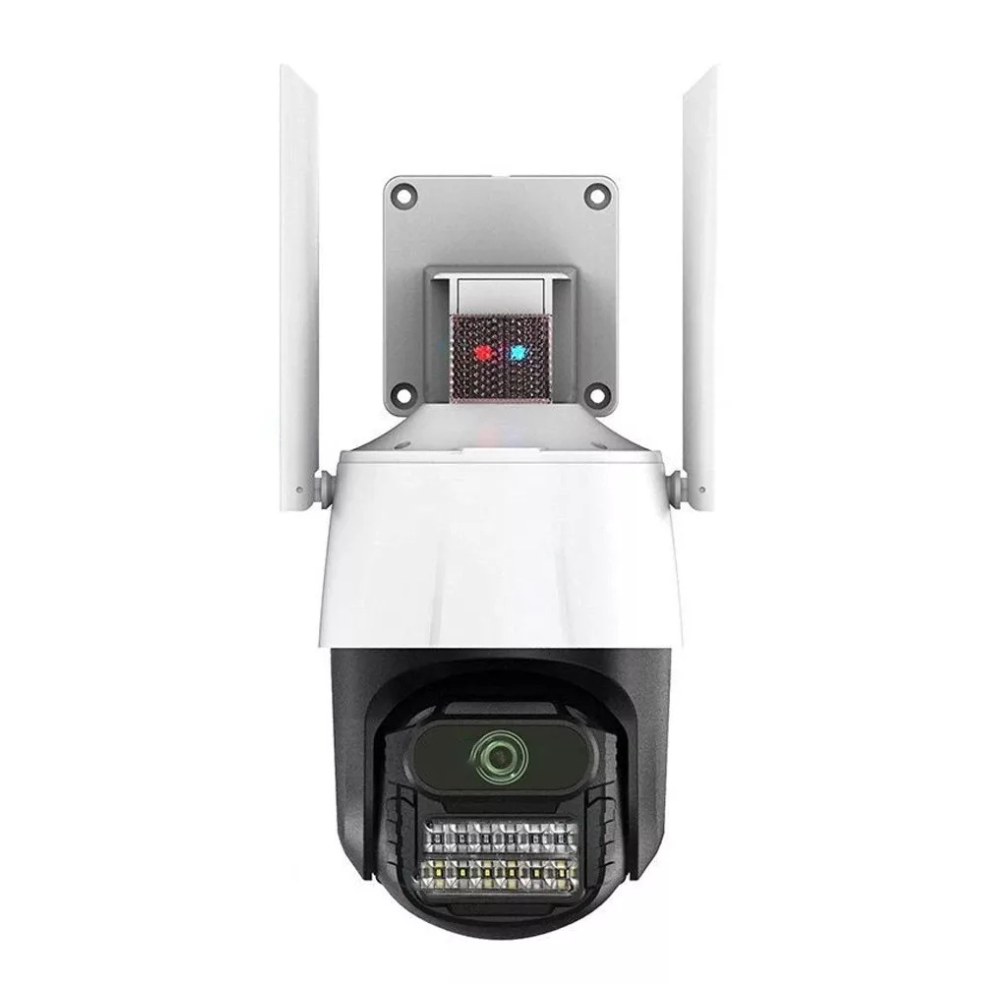 Titan 360° PTZ WiFi Kültéri Biztonsági Kamera 5MP iCSee Éjjellátással – Fehér/Fekete