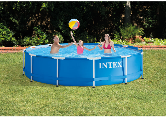 Intex Metal Frame kör alakú medence 366 × 76 cm 28212NP