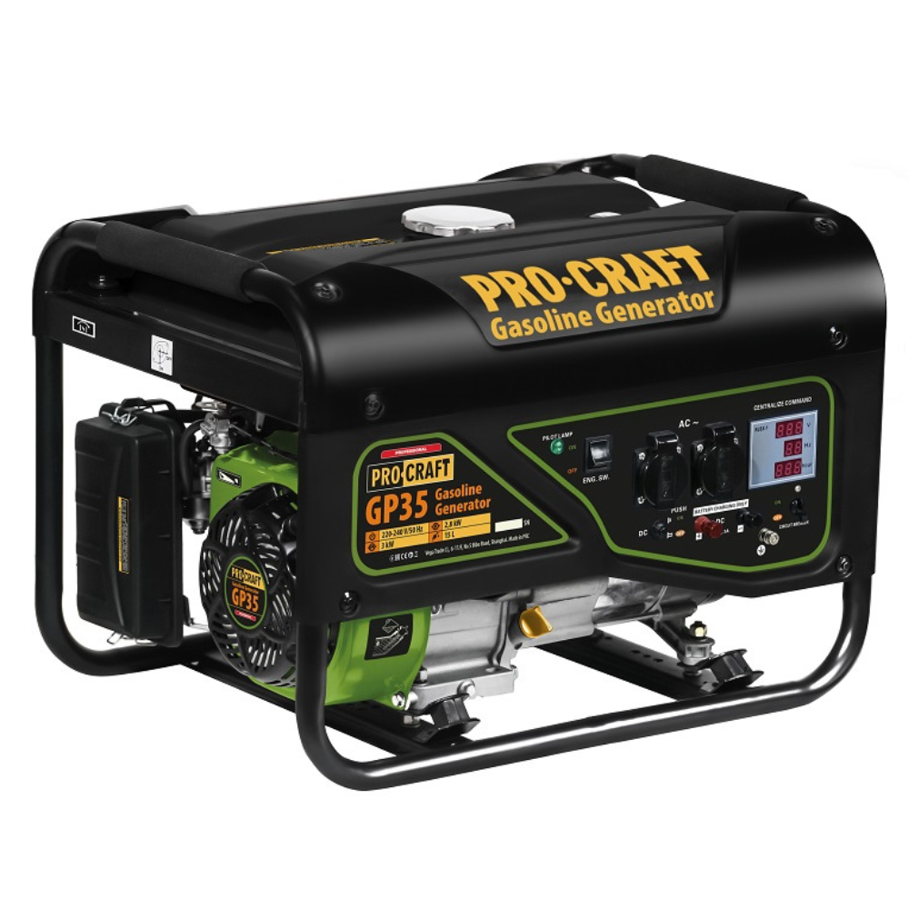 ProCraft Benzines Generátor – 3 kW GP35
