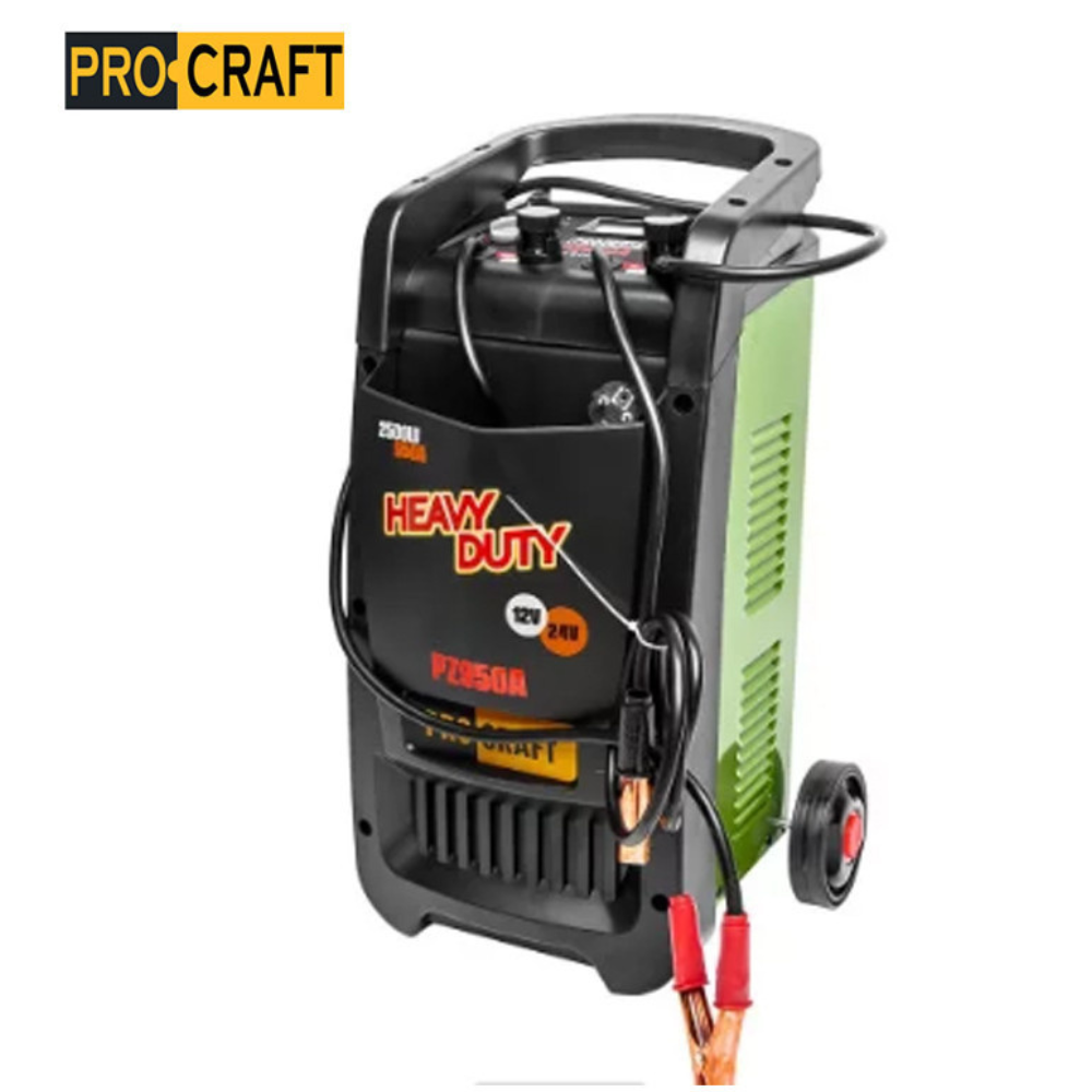 Procraft Akkumulátortöltő és Indító 12V/24V PZ950A