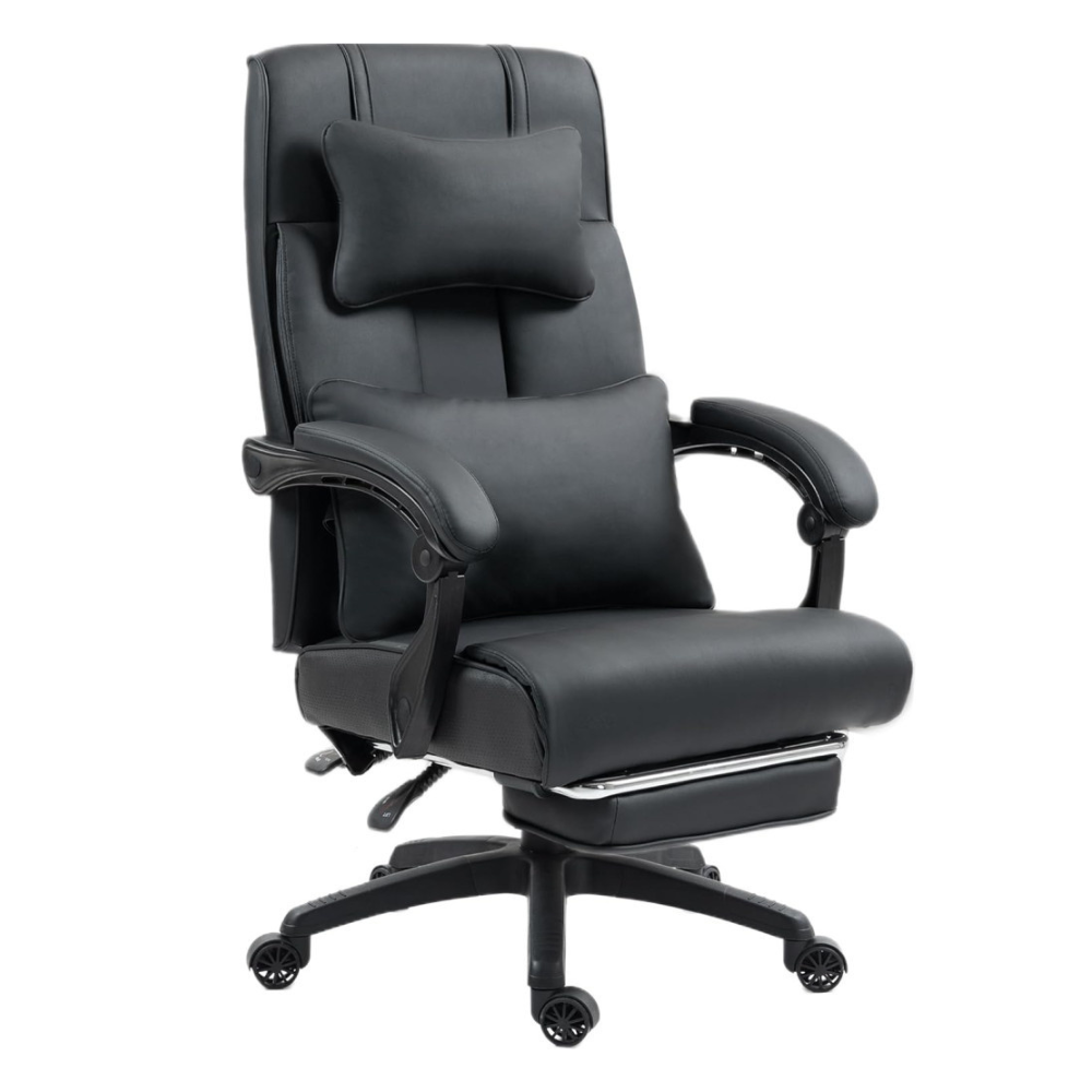 Dowinx Ergonomikus Vezetői Szék Lábtartóval Fekete