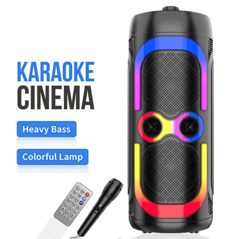 SinG-E ZQS-6231 Bluetooth Karaoke Party Hangszóró Mikrofonnal