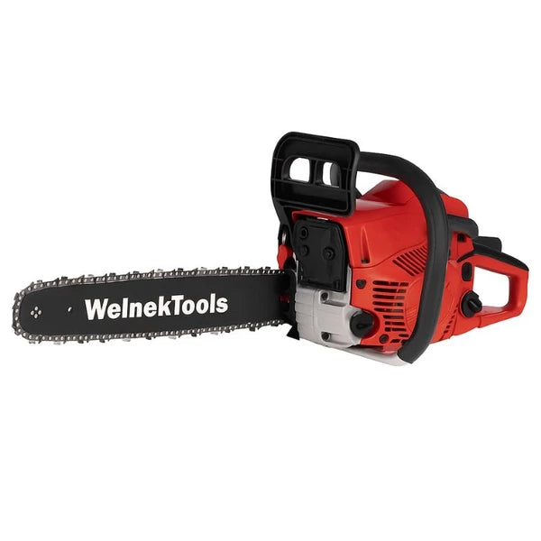 WelnekTools VK-0052 professzionális benzines láncfűrész – 4600 W / 6,2 LE, 50 cm vezetőlemezzel