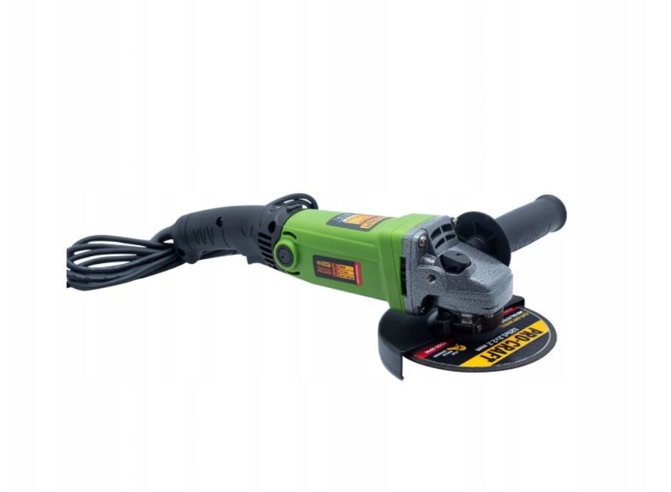 Procraft Sarokcsiszoló Fordulatszám-szabályozással 125 mm 1200W PW1200ES