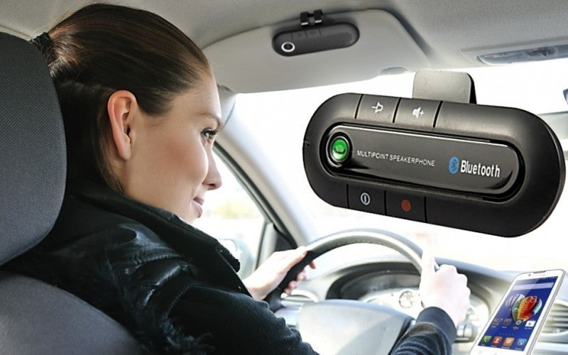 AlphaOne Bluetooth autós univerzális telefon kihangosító - A biztonságos vezetésért.