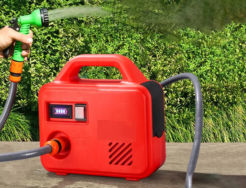 RedFlow Akkumulátoros Mobil Vízszivattyú 10m Tömlővel és Akkumulátorral