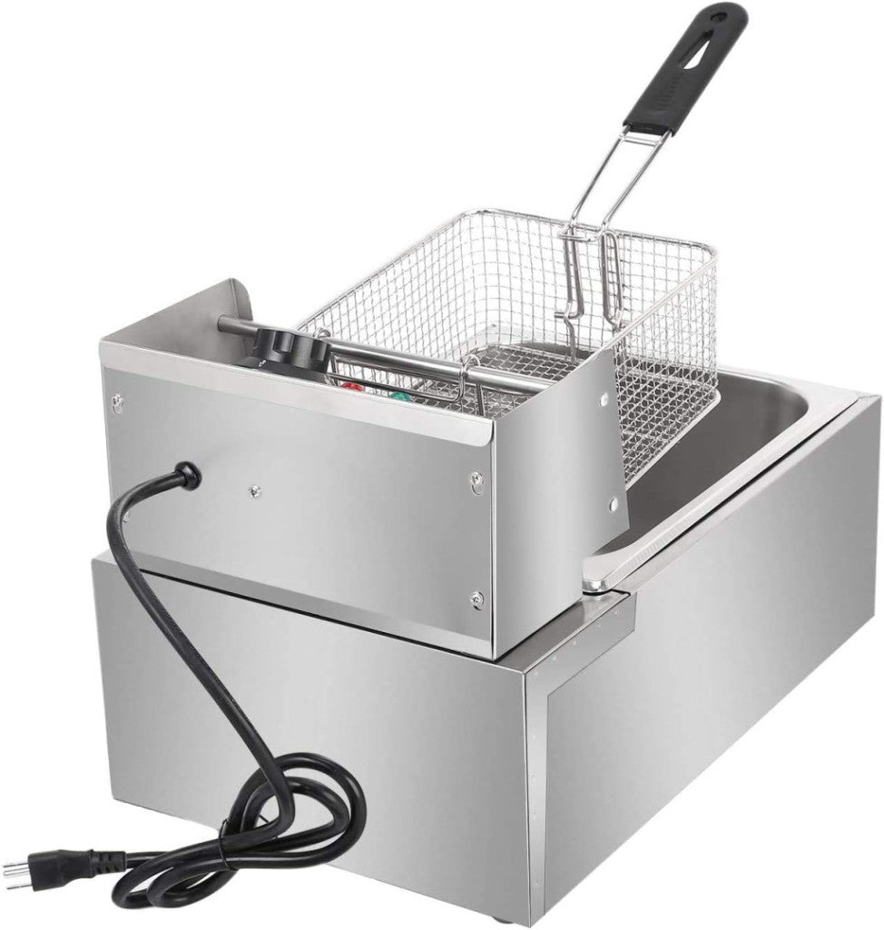 6 literes elektromos fritőz,olajsütő - 2500W