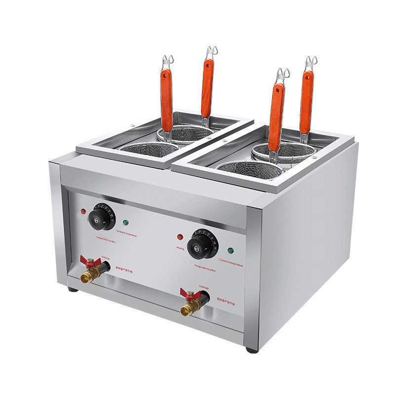 Professzionális elektromos tésztafőző – 4 főzőkosárral