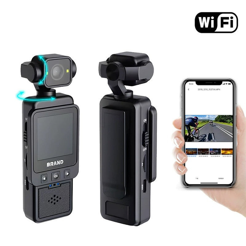 Széles látószögű pocket  sportkamera - 1,54" kijelző, 1080P HD kamera, 170° látószög
