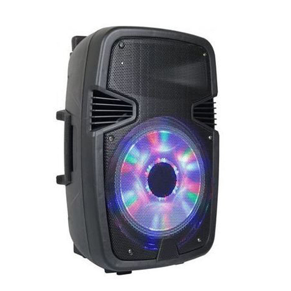 AlphaOne W6008 Hordozható akkus Bluetooth hangfal, beépített led,mikrofonnal
