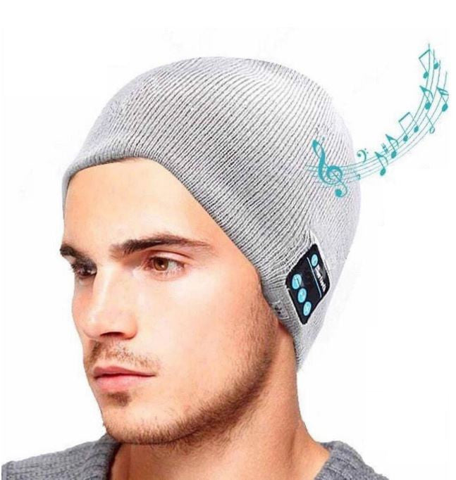 Bluetooth Sapka Szürke