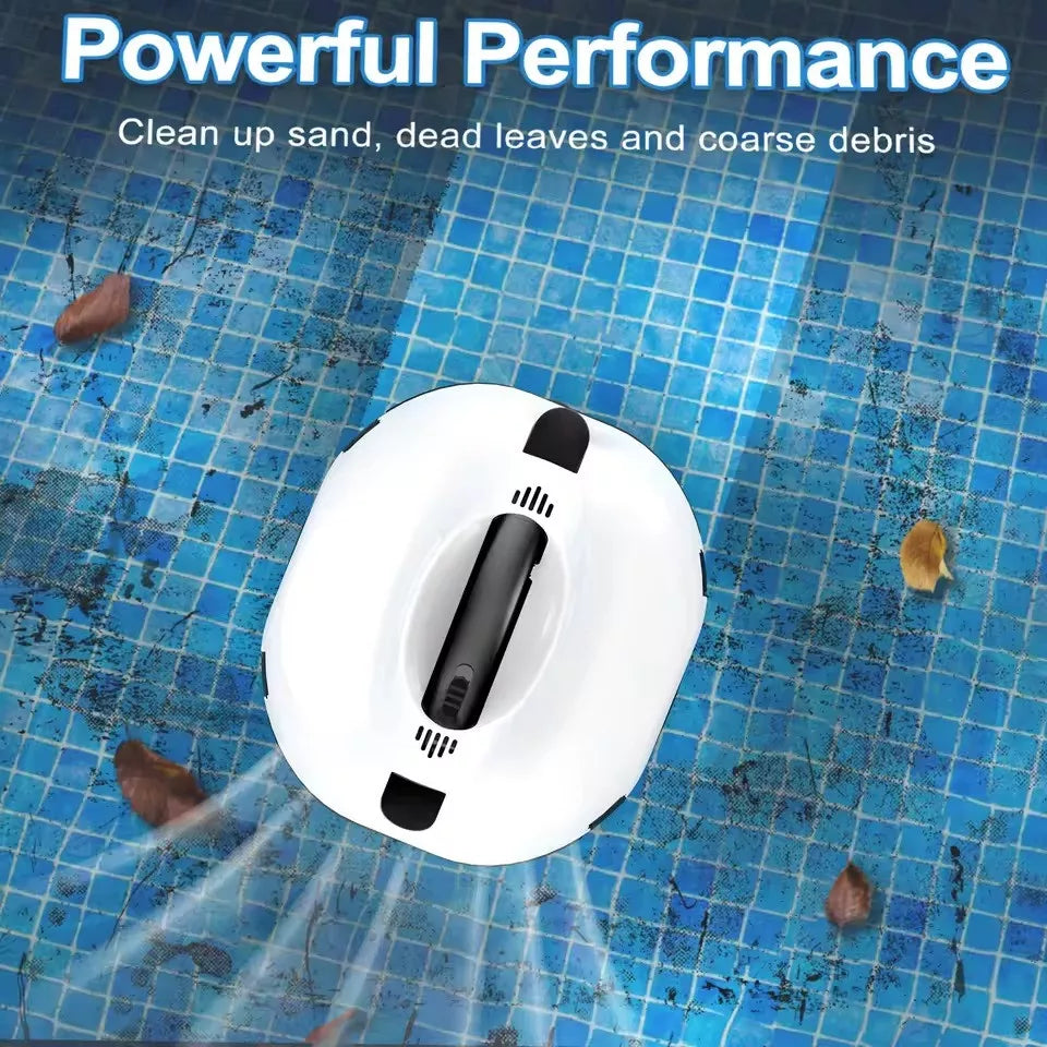 Cordless Robotic Pool Vacuum Cleaner – Vezeték Nélküli Medencetisztító Robot