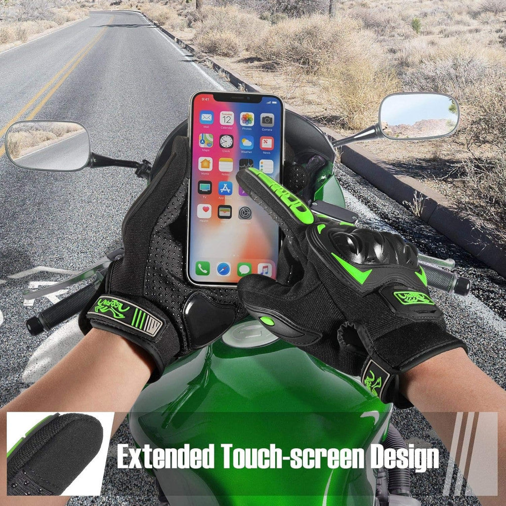 Cofit motoros kesztyű XXL, zöld