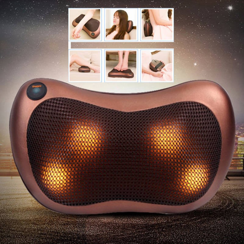 Shiatsu HT masszírozó párna, -Élvezd a japán technika adta örömeit az autódban ,munkahelyi székedben,otthon bármikor .