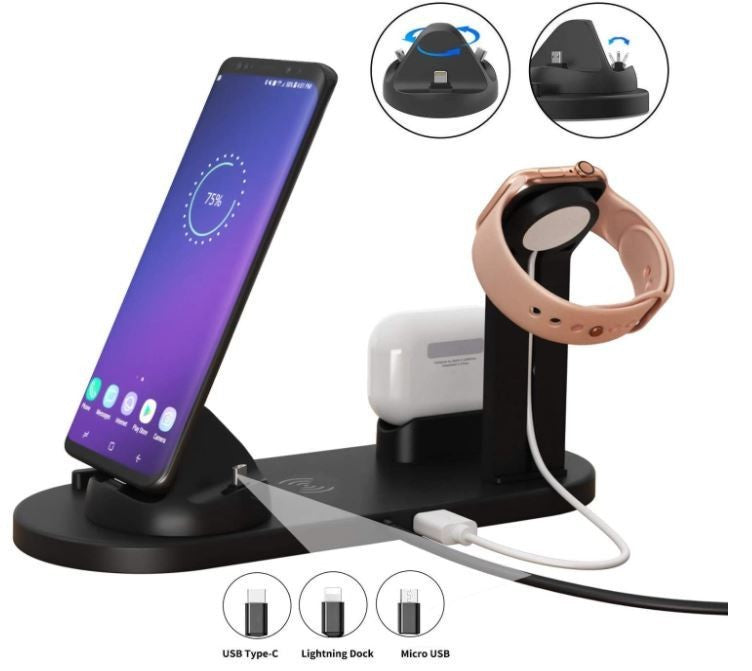Multifunkciós töltő állomás iphone , Iwatch, airpods