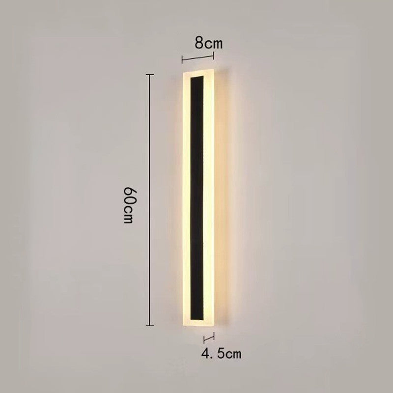 60 cm-es kültéri LED fali lámpa