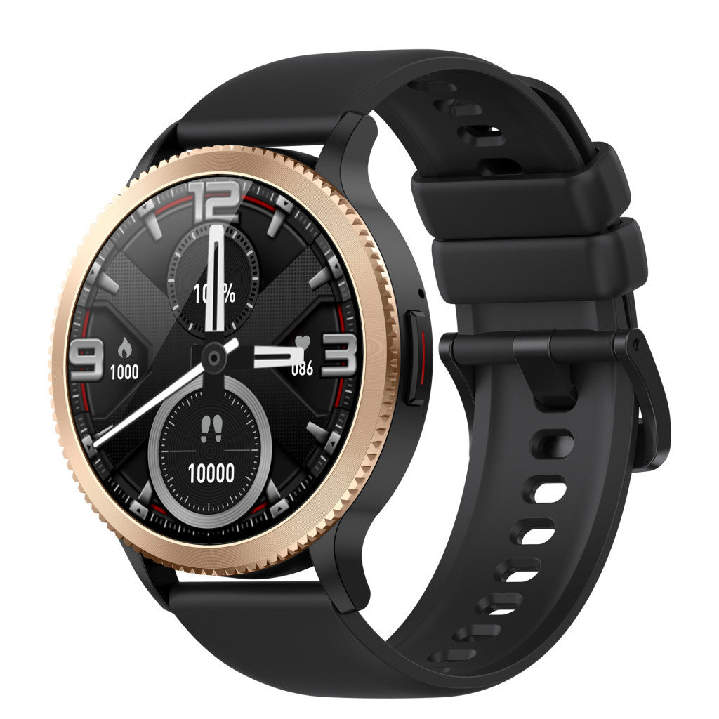 T01 fekete okosóra - Bluetooth-hívás, pulzusmérő, lépésszámláló
