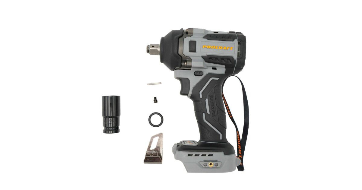 Procraft Industrial Akkumulátoros Ütvecsavarozó 550Nm Akku és Töltő Nélkül IW550A