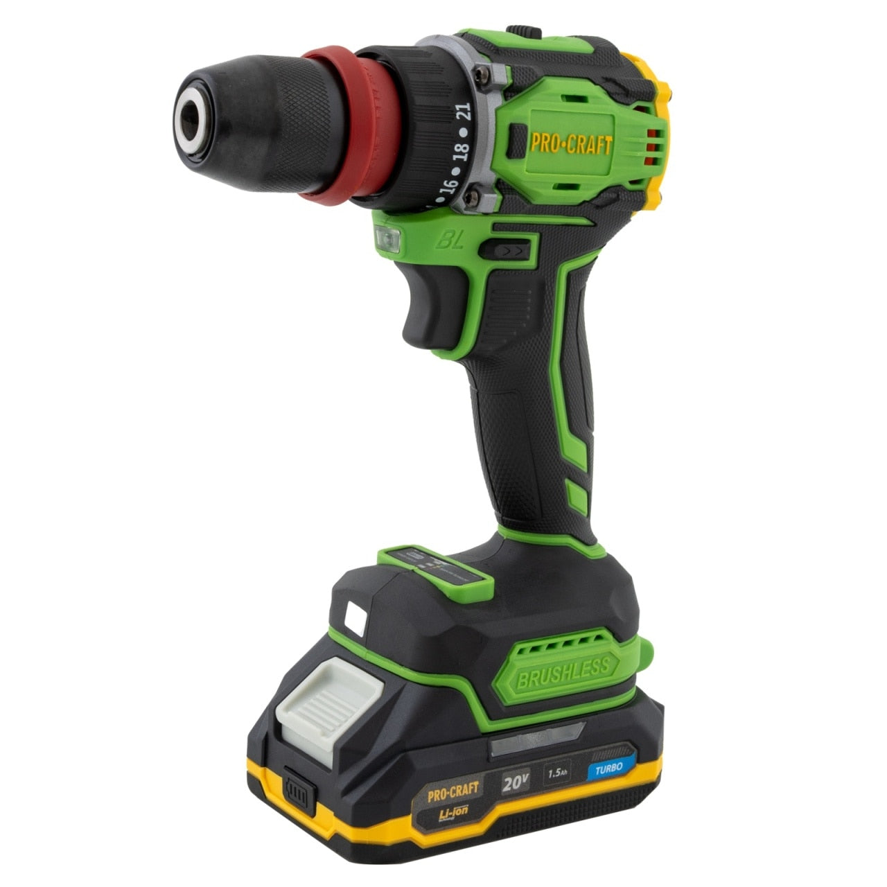 PROCRAFT akkumulátoros fúrócsavarozó PA18Pro DFR