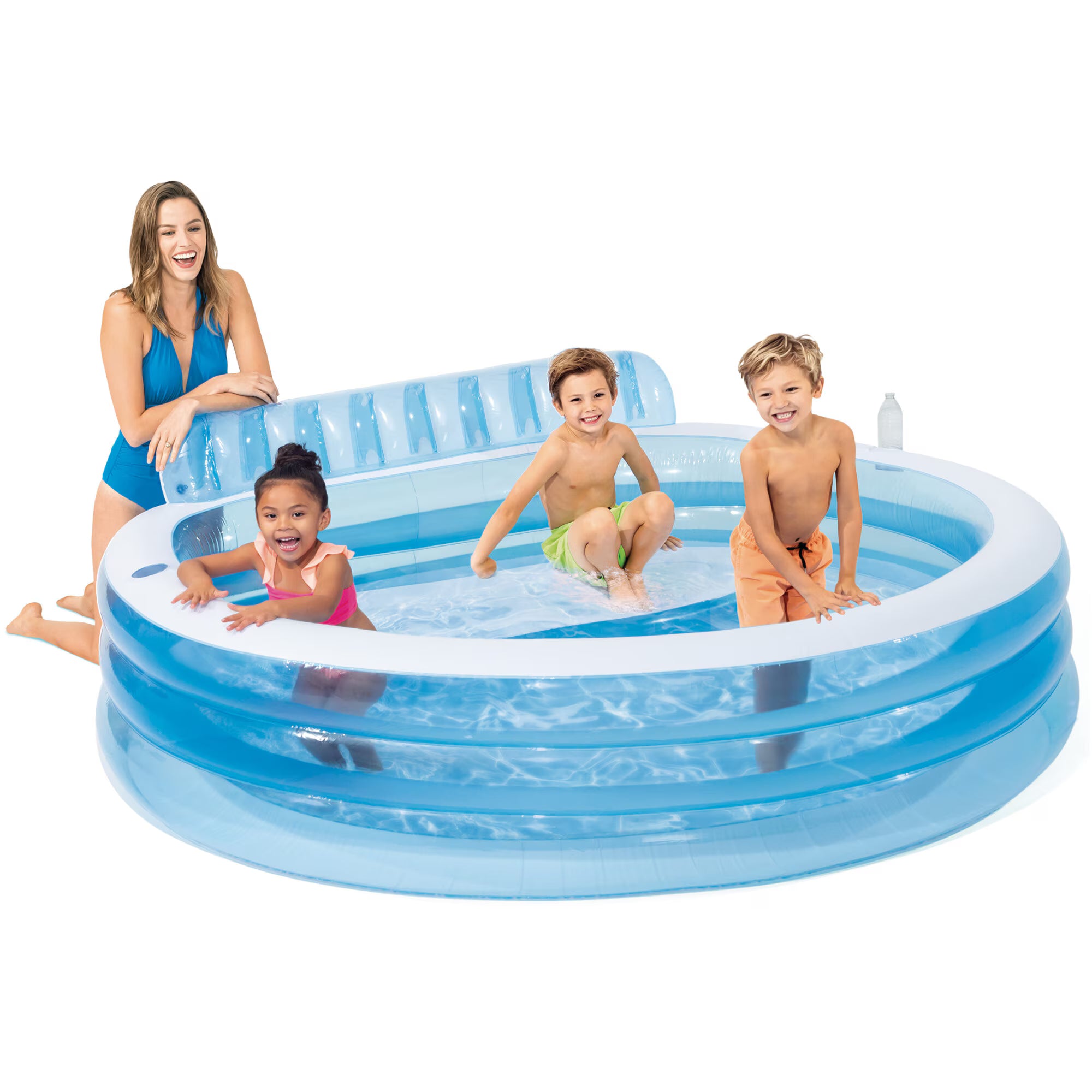 Intex Swim Center Family Pool Felfújható Családi Medence 229 x 218 x 79 cm
