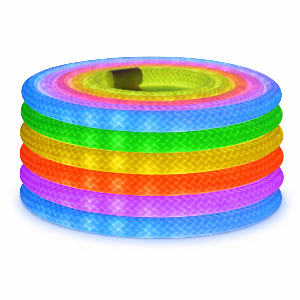 Textil Neon RGB-IC LED Szalag 5M – Okos Hangulatvilágítás App Vezérléssel