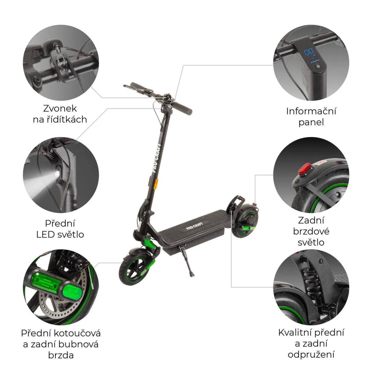 Elektromos Roller Procraft DS500L